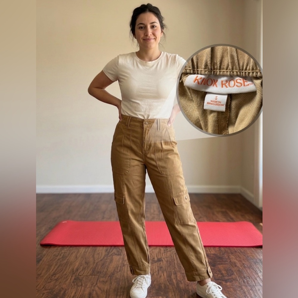 Knox Rose Women's Brown Utility Pants